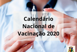 Calendário de Vacinação 2020