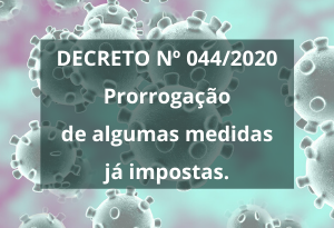 Decreto nº 044/2020