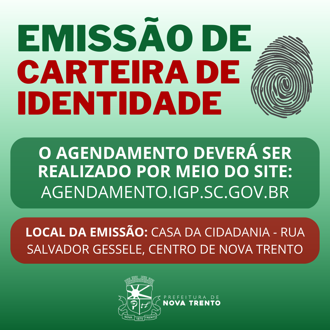 IGP lança carteira de identidade pela internet 